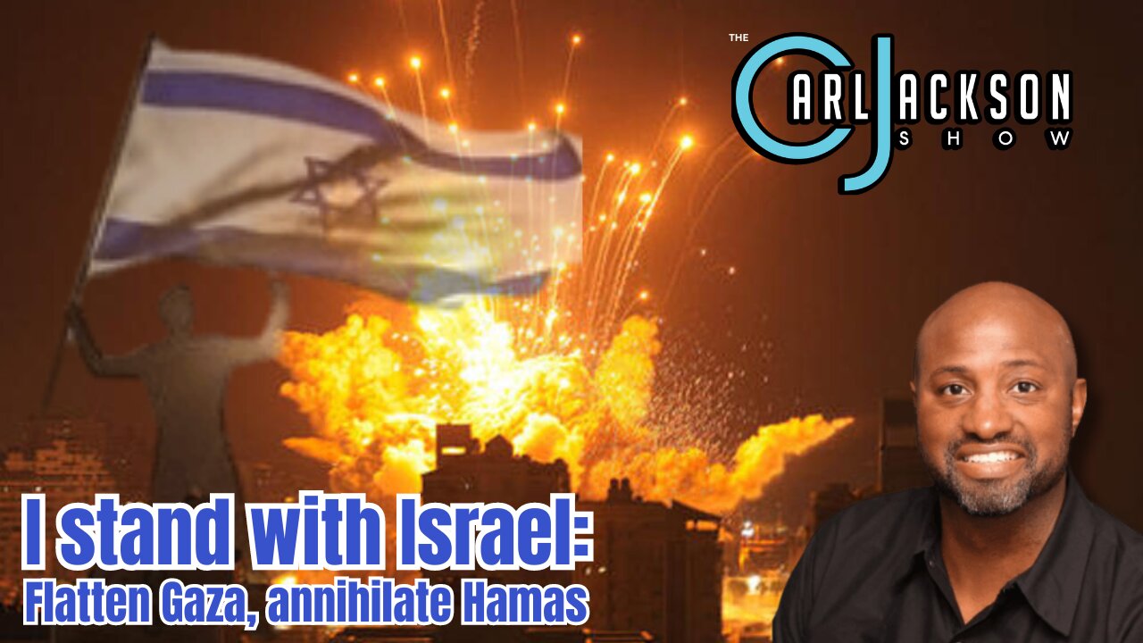 I stand with Israel: Flatten Gaza, annihilate Hamas