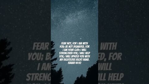 Isaiah‬ ‭41:10‬ #God #fear #strength #Jesus #christian #Bible #shorts