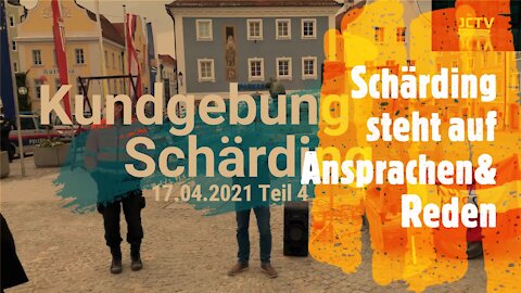 JCTV: Schärding steht auf-Kundgebung- DDr. Belsky 17.04.21 Teil 4