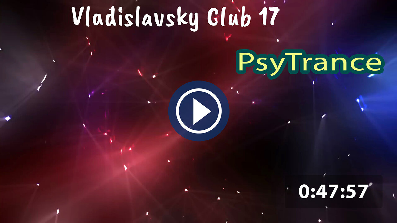 Vladislavsky Club 17 Dance Trance Psy Goa Trance Dj Set.