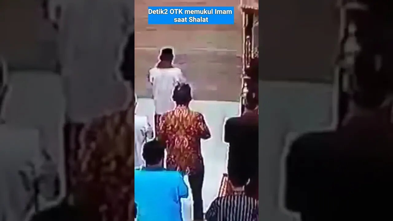 Otk memukul imam saat shalat