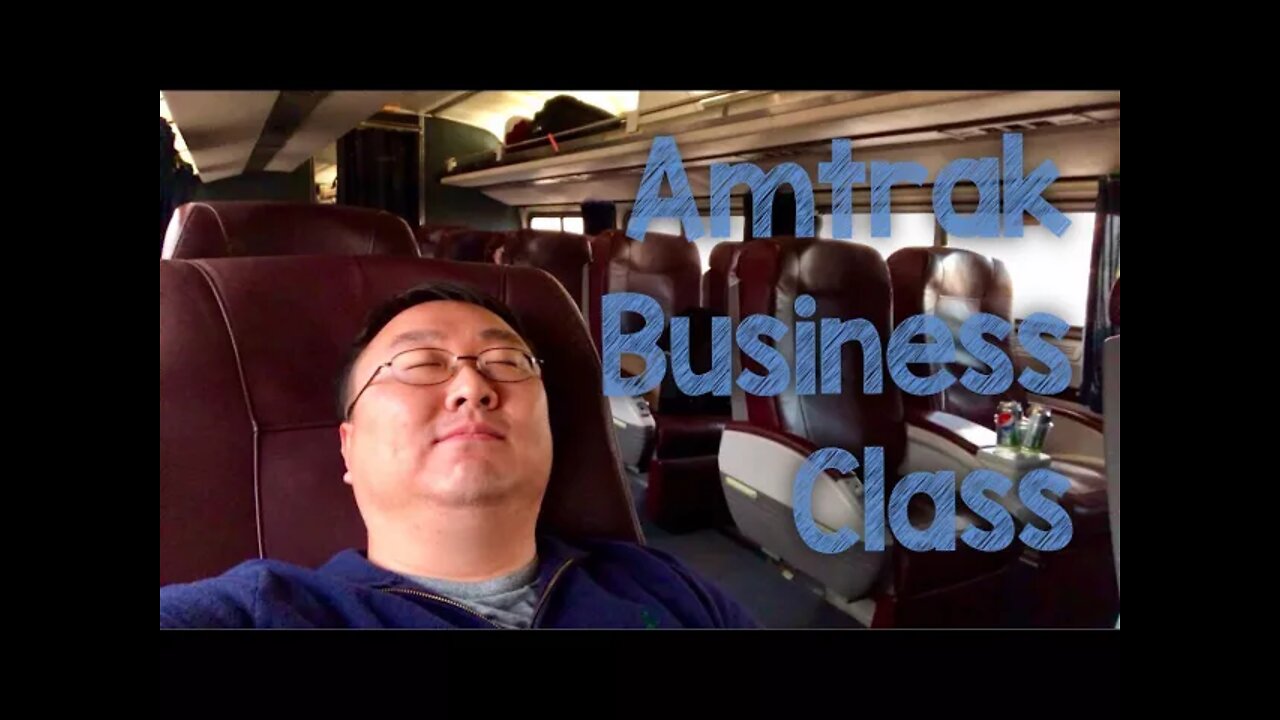 Business Class on Amtrak review