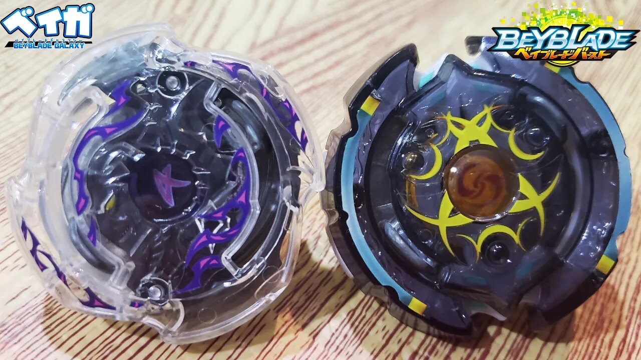 DEATHSCYTHER .O.A vs CHAOS .H.S - Beyblade Burst ベイブレードバースト
