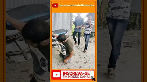 Vamos ver se o youtube vai mostrar este vídeo sobre Pessoa com deficiência