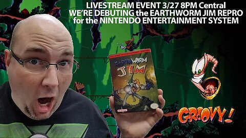 LiveStream -Earthworm Jim for the NES?