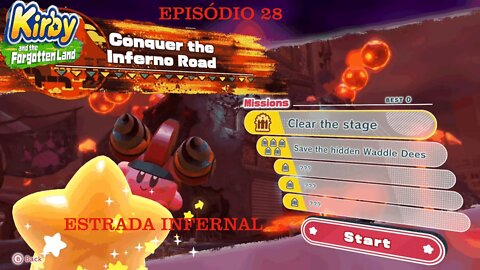 KIRBY FORGOTTEN LAND EP 28 ESTRADA INFERNAL