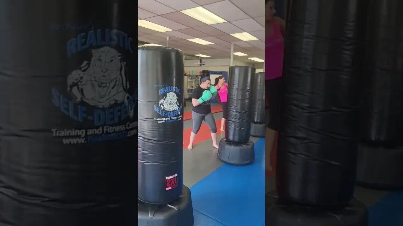 Weekend Fitness Kickboxing Workout with the Ladies at Bochner's Studio