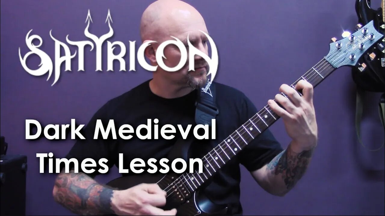 Satyricon - Dark Medieval Times Guitar Lesson