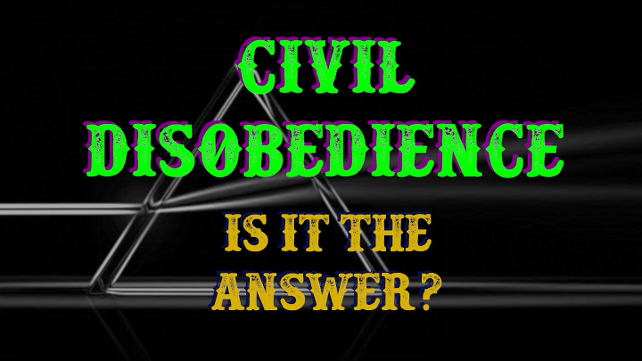 CIVIL DISOBEDIENCE: Is it a PROBLEM or SOLUTION? | UnCommon Sense 42020 LIVE