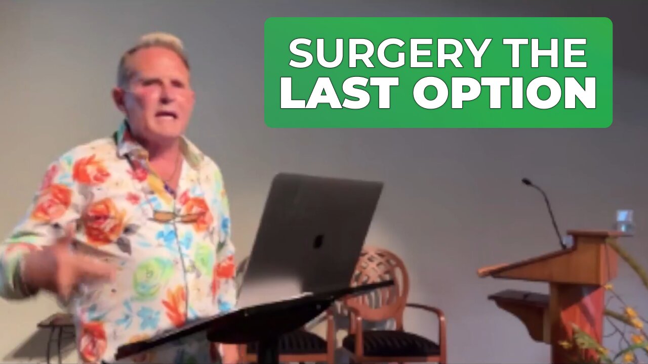 SURGERY IS THE LAST OPTION- IT’S A SCAR TISSUE ISSUE