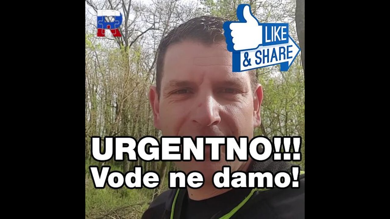 URGENTNO!!! Vode ne damo!