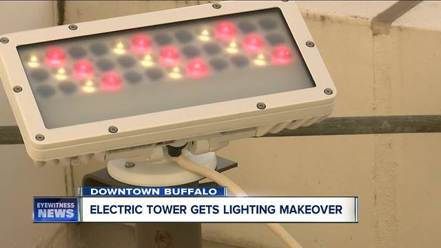 Electric Tower gets lighting makeover