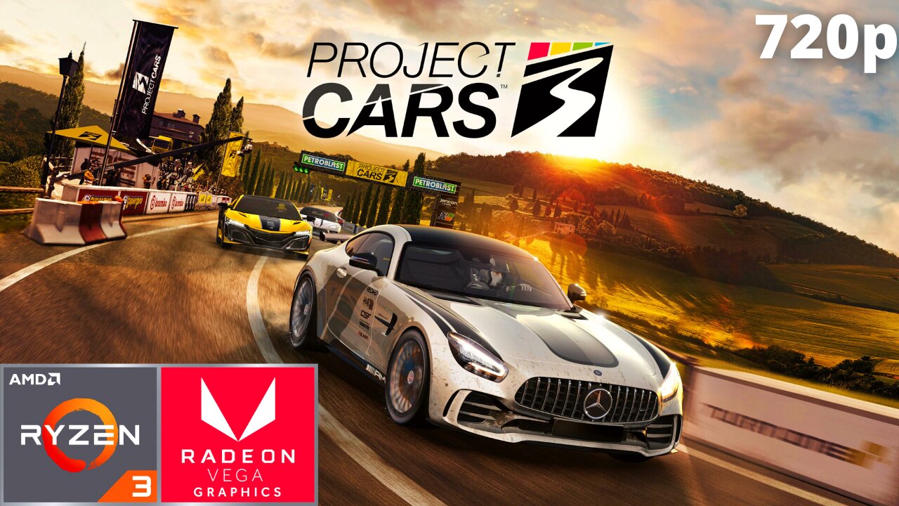 Project Cars 3 - Ryzen 3 3200G Vega 8 & 16 GB RAM/8 GB RAM/1X8 GB RAM