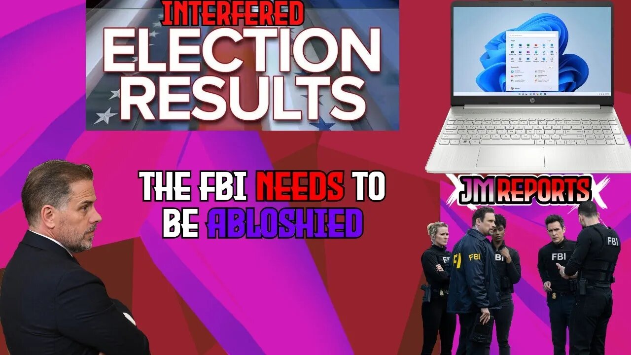 Twitter Files FBI censored the Hunter Biden laptop & meddled with elections FBI needs to be gone