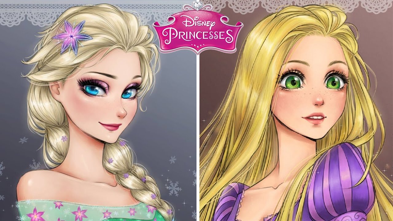 Disney Princesses Manga Version