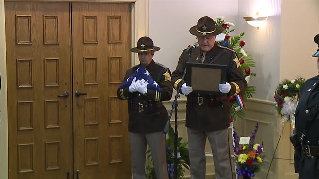 Boone County Sheriff reads police offier's prayer