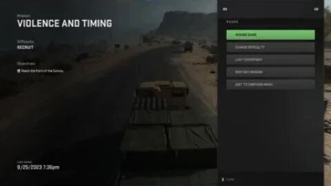 Violence and Timing vehicle glitch