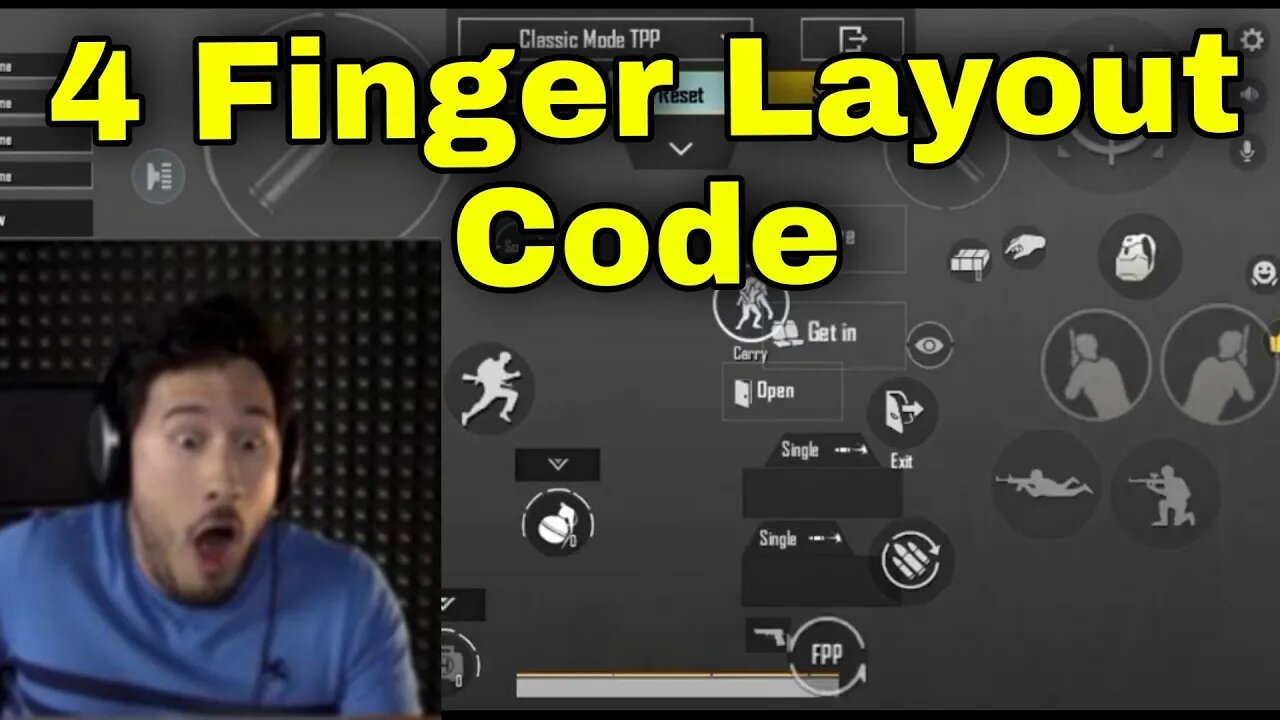 4 Finger Layout Code Pubg Mobile