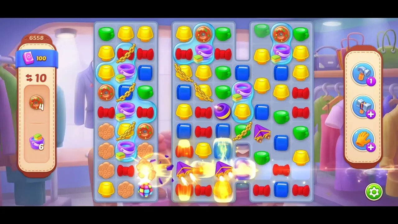 Playrix Homescapes Gameplay Walkthrough Level 6558