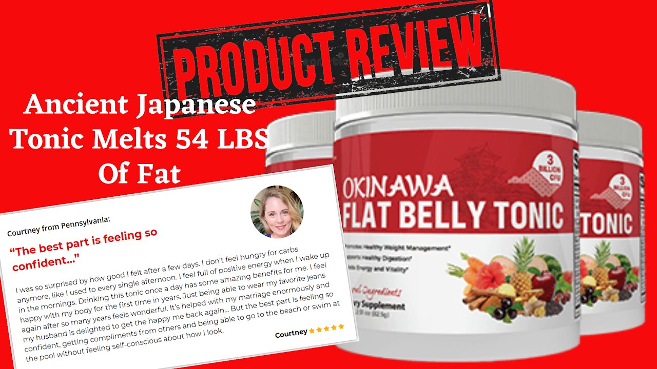 Product Review | Okinawa Flat Belly Tonic Programs