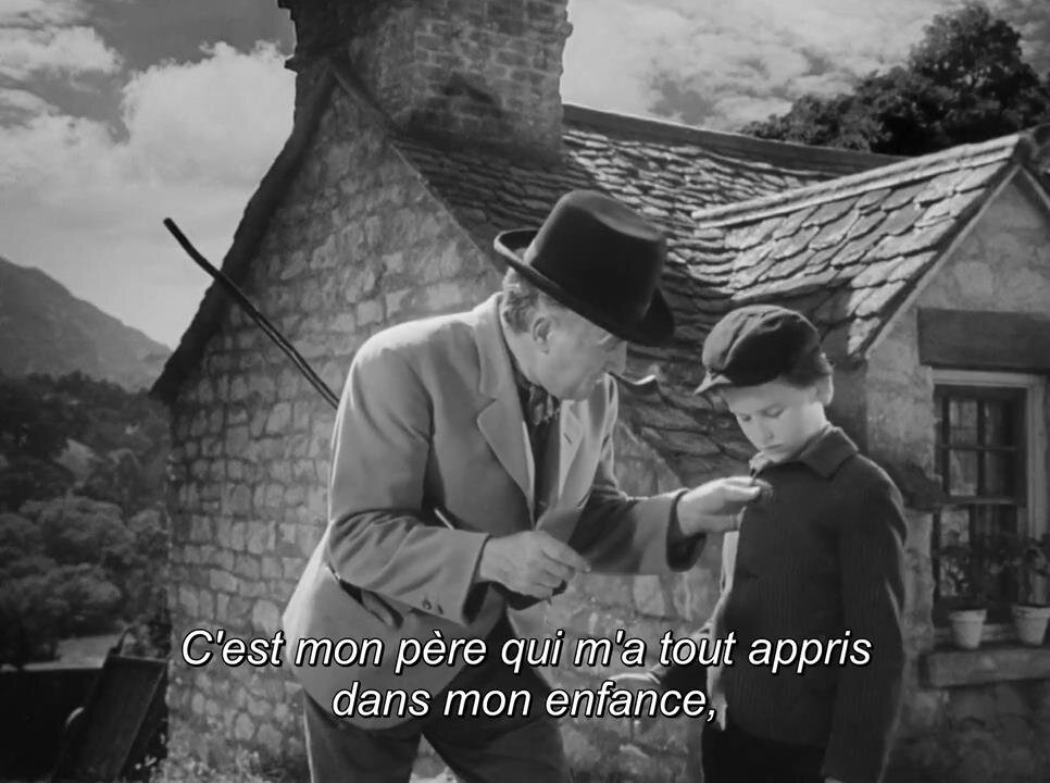 "Mon père..." (Qu'elle était verte ma vallée, John Ford)