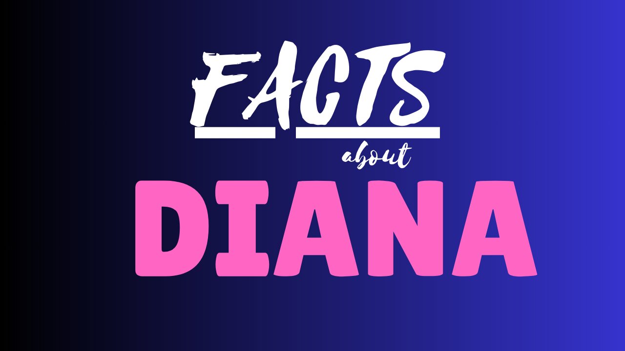 Facts about Princess Diana (Part 1)