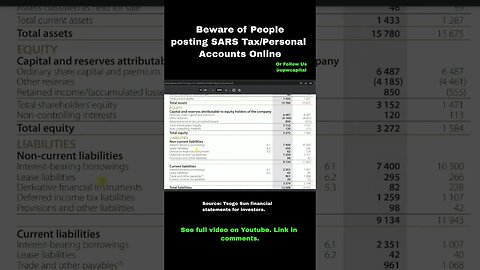 Beware Of People Showing You Tax/Personal Accounts With Large Money Claims