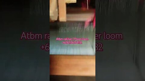 Atbm rakitan | Power loom+6282136254132 #homemade #diy #atbm #powerloom