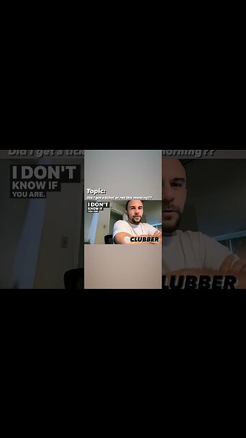 Did I get a ticket or not this morning? #shorts