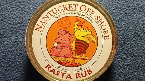 CURIOS for the CURIOUS [98] : NANTUCKET OFF-SHORE RASTA RUB Spice Tin, ~2008?