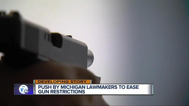 Advocates pushing for fewer gun restrictions in Michigan