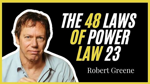 48 Laws of Power: Law #23 - Concentrate Your Forces: Focus is Power 🎯💥