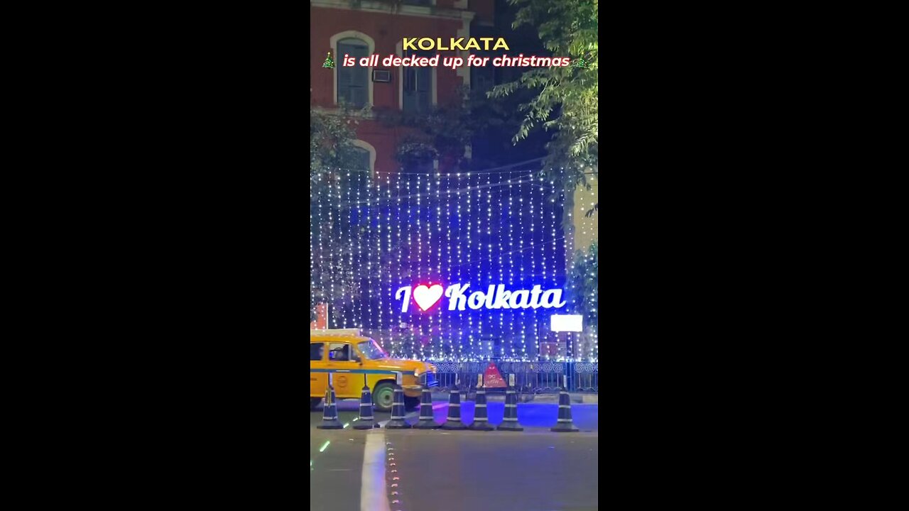 Kolkata Mary Christmas 🎅🤶 I love Kolkata, city of joy.. #kolkata #cityofjoy #christmas #25december