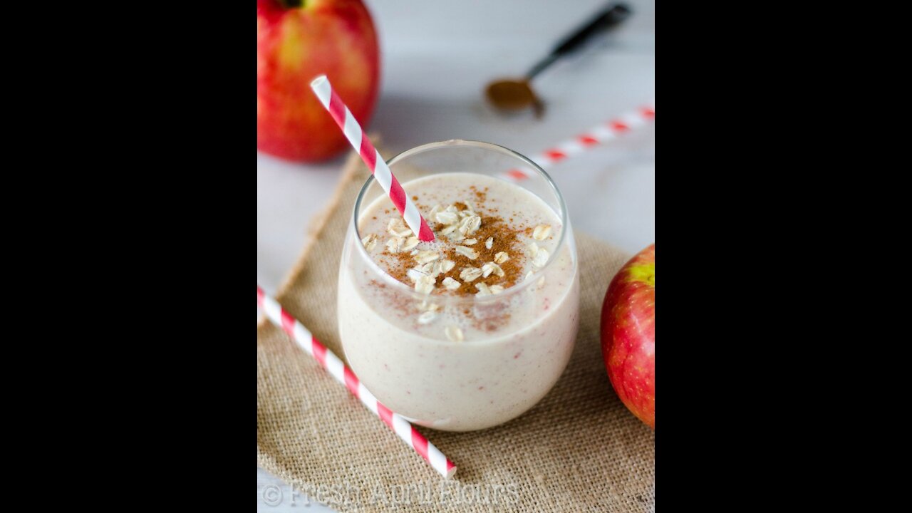 Weight Loss Apple Smoothie | Healthy Diet Breakfast