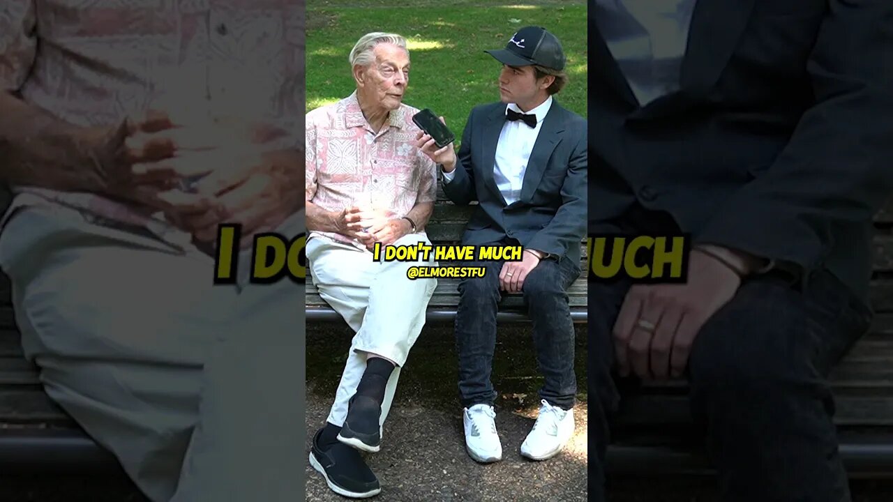 A 93-Year-Old's Most Memorable Period Of His Life 😦😮💨
