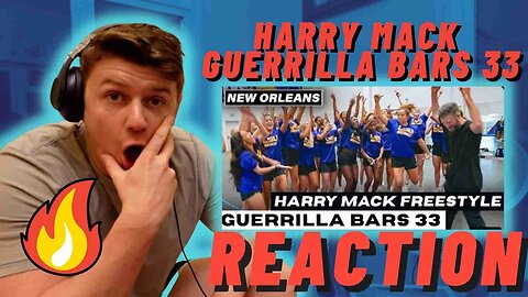 Harry Mack Guerrilla Bars 33 | HARRY KEEPS GETTING BETTER!!! | IRISH REACTION!!