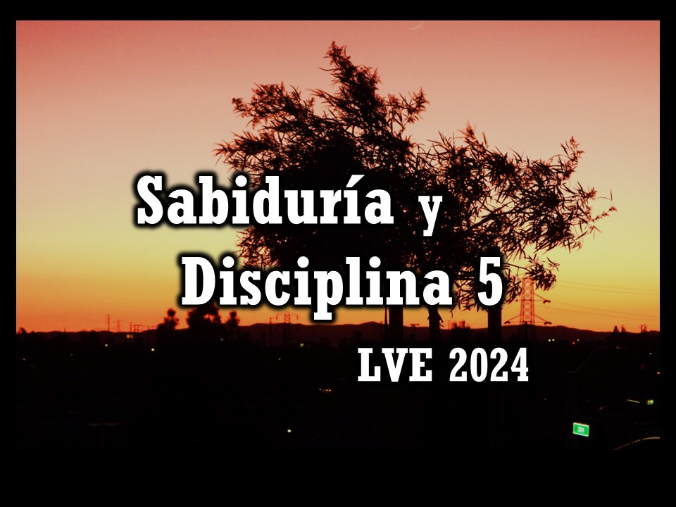 Sabiduría y Disciplina 5