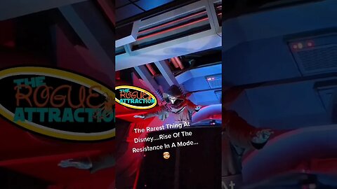 The Rarest Thing At Disney...Rise Of The Resistance In A Mode. 🤭