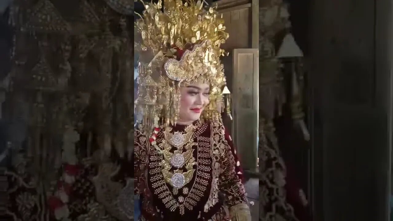 Pengantin Sumatera Selatan.