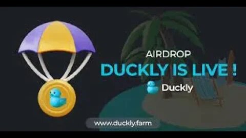 AIRDROP 2000 TOKEN GRÁTIS PLATAFORMA DUCKLY PAGANDO