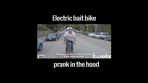 PRANK IN THE HOOD - Electric Bait Bike Prank | 432hz [hd 720p]