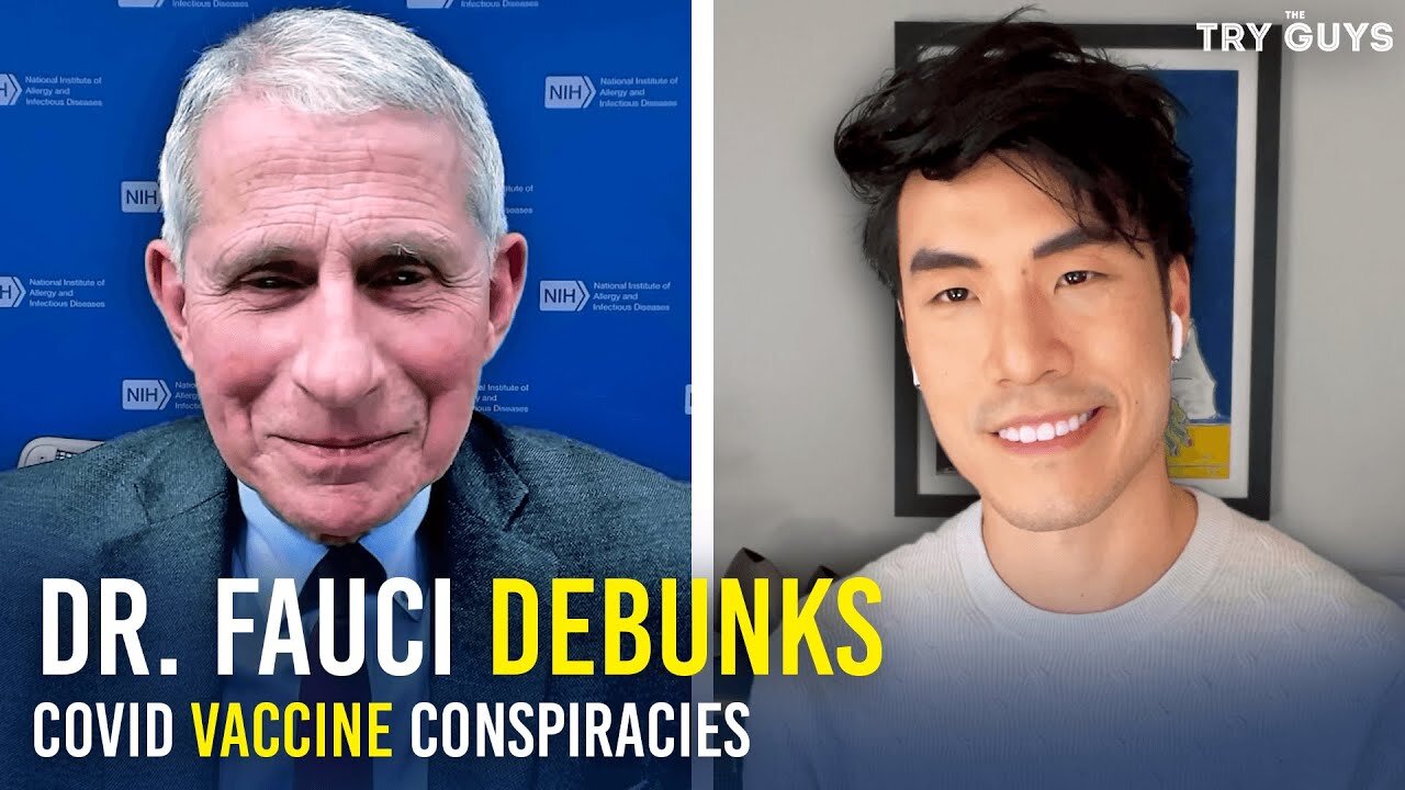 Try Guys Debunk COVID Vaccine Conspiracies With Dr. Fauci