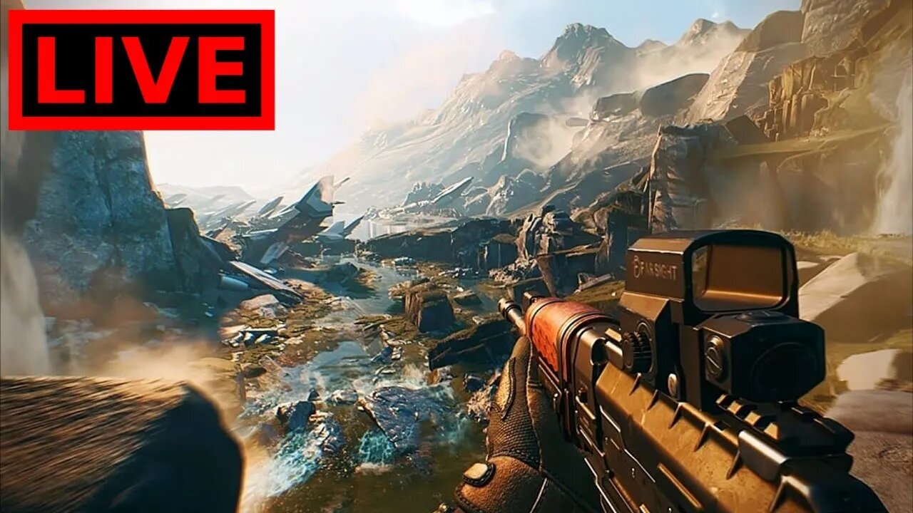 🔴 LIVE - It's like Call of Duty but without the SBMM sweats - Shatterline Beta Gameplay