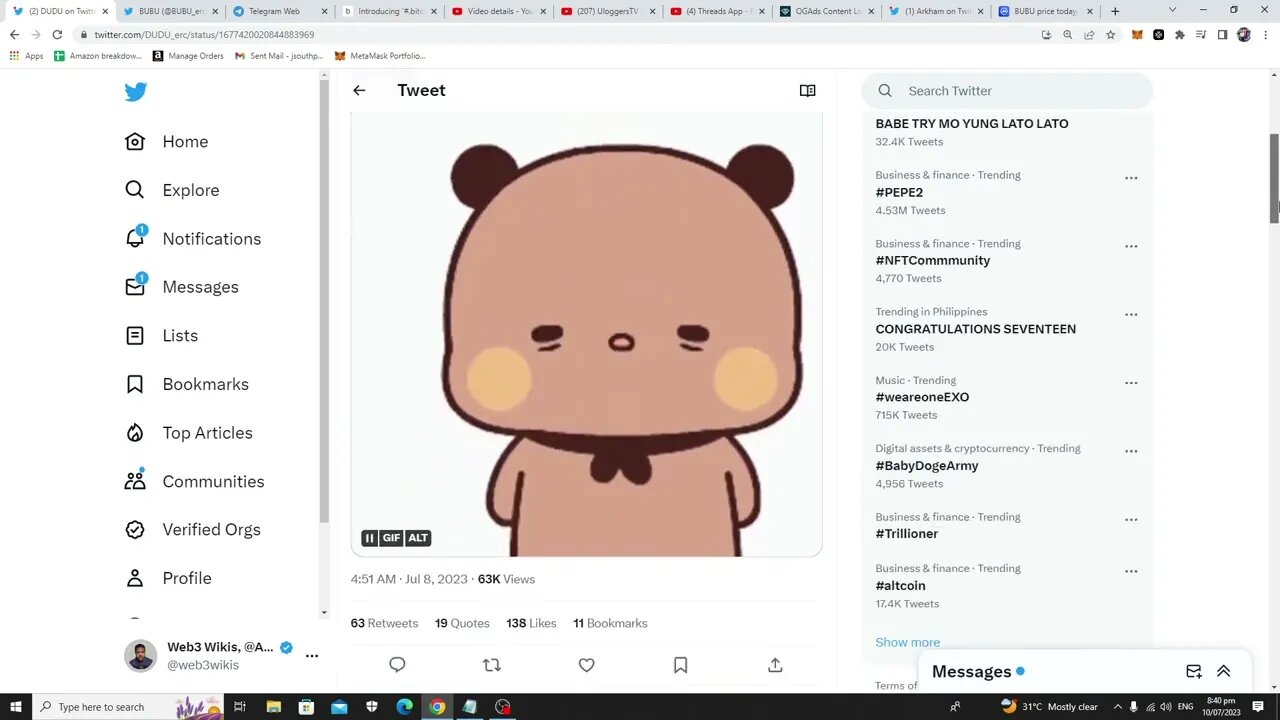 If $BUBU Gave You 10x, What Will $DUDU Give You? $DUDU Launches In Hours And It Is A Fair Launch!