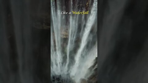 like a waterfall #shorts #swipe #inspire #motivate #amazing amazing