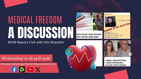 Medical Freedom - A Discussion With Former Nurse Mic Rosado