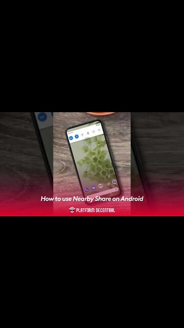 #Shorts How to use Nearby Share on Android