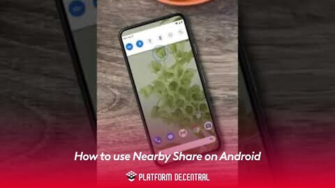 #Shorts How to use Nearby Share on Android
