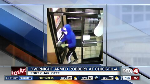 Armed robbery reported at Port Charlotte Chick-fil-A