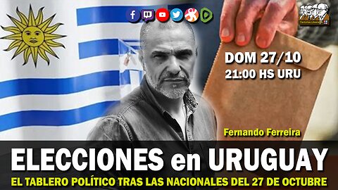 URUGYAY ELECCIONES 2024: Fernando Ferreira en VIVO